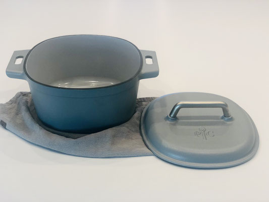 Brotbacktopf und Schmorrtopf aus emailliertem Gusseisen von Pampered Chef ♥