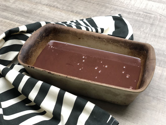 Diesen Schokoladen Rührkuchen habe ich ganz schnell im Thermomix® gerührt....