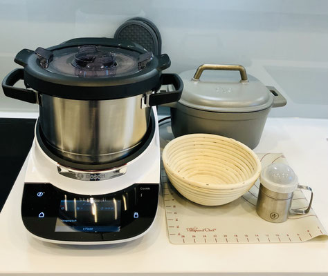 Diesesmal habe ich das Brot im Bosch Cookit® zubereitet...