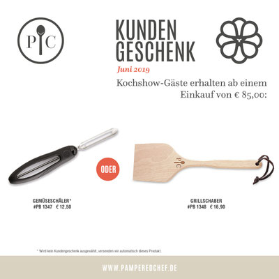 Pampered Chef Geschenk für den Monat Juni 2019 ab 85€ Warenwert Einkauf