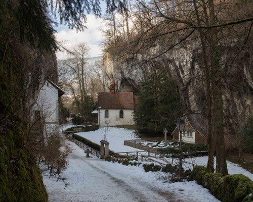 Die Einsiedelei in der St. Verenaschlucht bei Solothurn