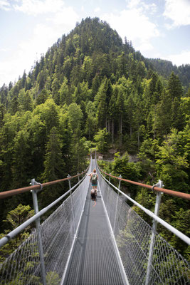 Hängebrücke Leiternweidli Simmental