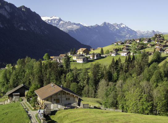 Blick zuück nach Habkern