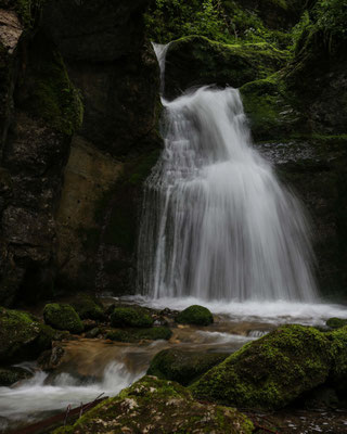 Pouetta Raissa ist eine kleine Schlucht im Val de Travers im Neuenburger Jura