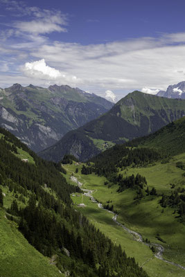 Blick zurück ins Soustal