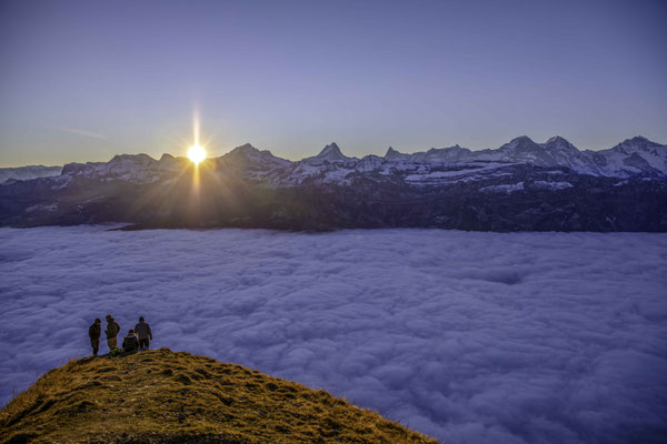 Sonnenaufgang auf dem Augstmatthorn