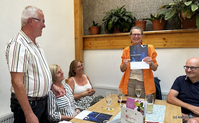 Erna Humberger - Ehrenzeichen CHVOÖ in Gold mit Urkunde