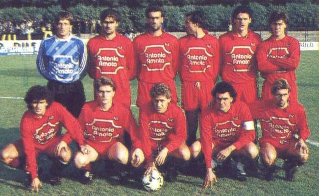 Formazione Salernitana 1988 - 1989