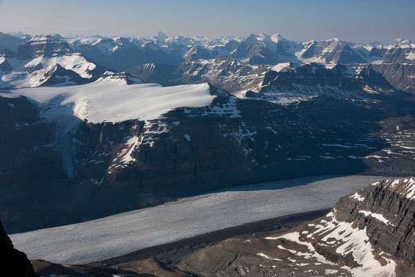 Saskatchewan-Glacier from Mt Athabasca