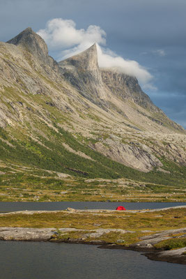 Dalsvatnan, Falkflågdalen, Nordland, Norwegen