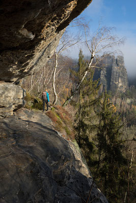 Unterer Terassenweg mit Heringsgrund 