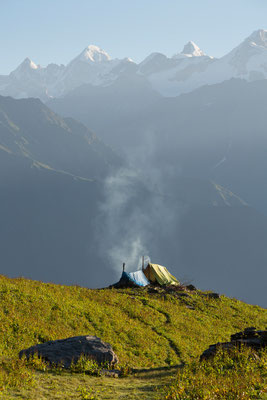 Sar-Pass, Parvati, Indien