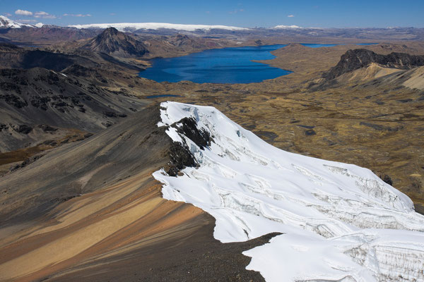Sibinacocha vom Huayruro, Vilcanota, Peru