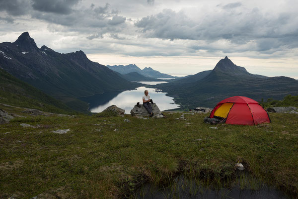 Nevelsfjorden, Sjunkhatten NP, Norwegen