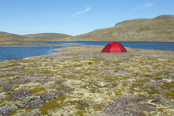 Drugshøtjønnin, Dovrefjell, Norwegen