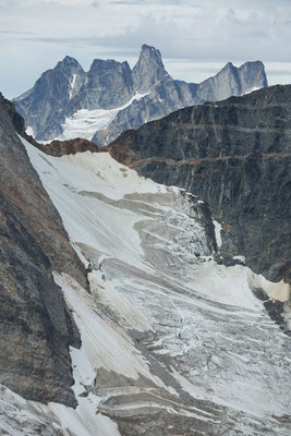 Siva Glacier, Septentrion Spires