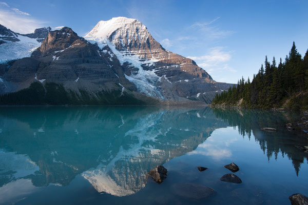 Mt Robson, Berg-Lake, Kanada