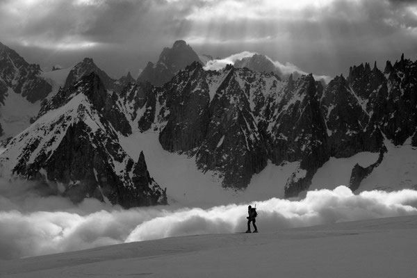 Valle Blanche, les Periades, Frankreich
