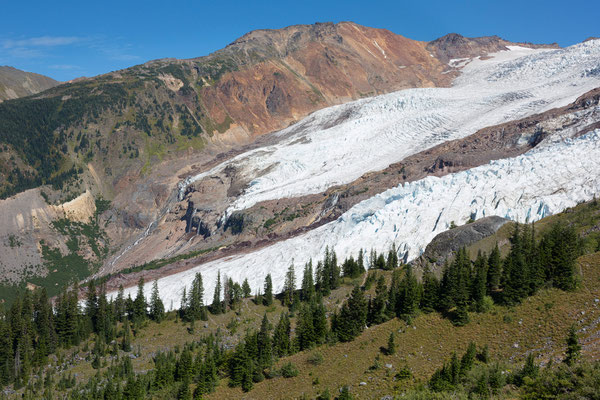 Mt Baker, Bastile Ridge, Roosevelt Glacier 