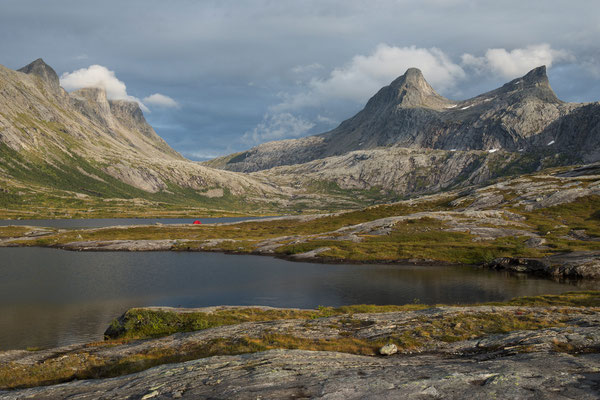 Dalsvatnan, Falkflågdalen, Nordland, Norwegen