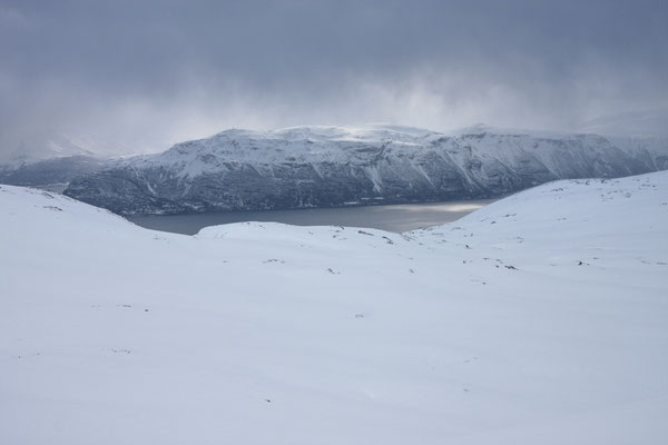 Loktosvárri, Lyngsfjellan, Troms, Norwegen