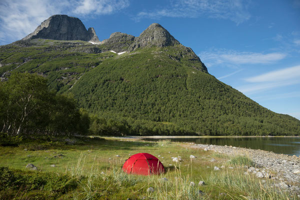 Einarvika, Sjunkfjorden, Sjunkhatten NP, Norwegen