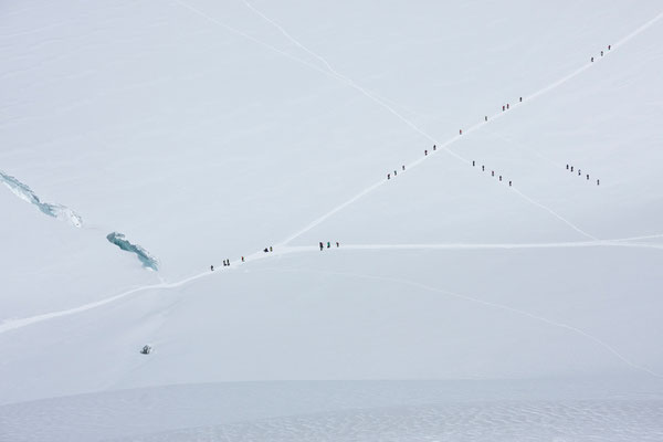 Ghiacciaio del Lys, Italien