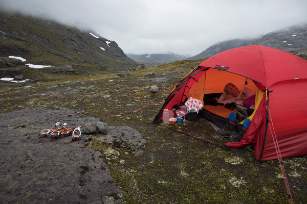 Snøvatnet, Meraftesfjellet, Norwegen