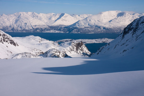 Koppangsbreen, Lyngenfjord, Kafjordalpen 