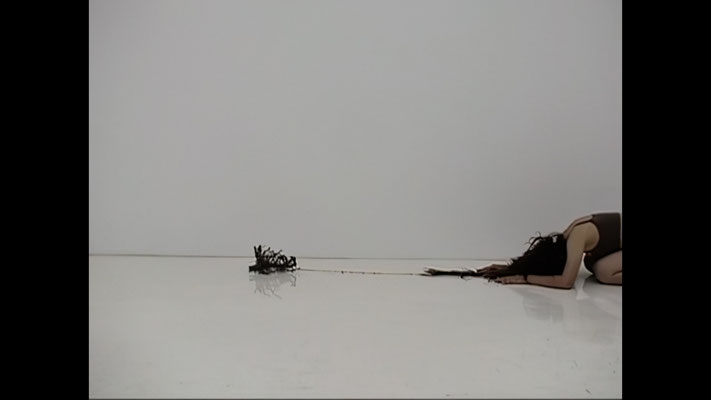 She reaches, 2000, Single-channel video(color, sound) Variable time (loop)