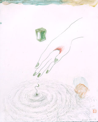 "draw00-12", pencil on paper, 378X283mm, 2000
