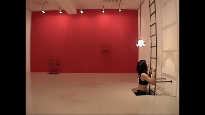 She dissolves, 2000, Single-channel video(color, sound) Variable time (loop)
