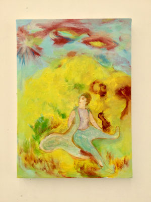 picture2019-07, oil on canvas, 334x243mm, 2019