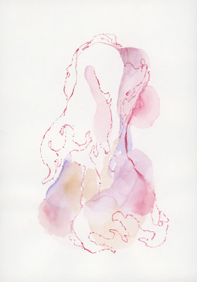 2013年10月20日, 紙に水彩/ watercolor on paper, 250x 172mm, 2013/10/20
