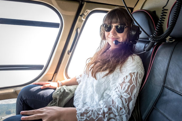 Elite Flights,  Rundflugtage wyga 2017, Wynau, Happy passenger