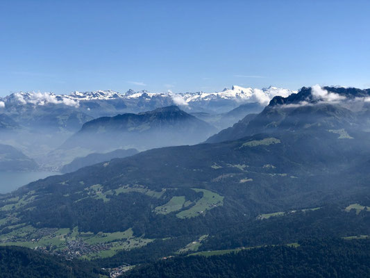 Elite Flights, Alpenrundflug mit Gletscherlandung, Alpenflug, Helikopterflug, Gletscherflug, Gletscherapéro, Pilatus, Stanserhorn, Titlis