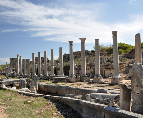 Perge, Aspendos, Side und Wasserfall-Tour von Antalya- Belek-Side