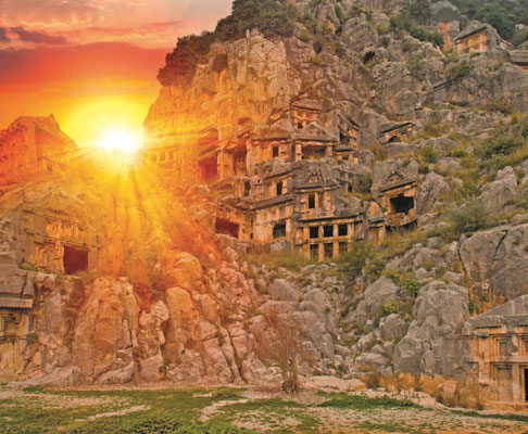 Demre Myra Kekova Tour from Antalya-Belek-Side-Alanya