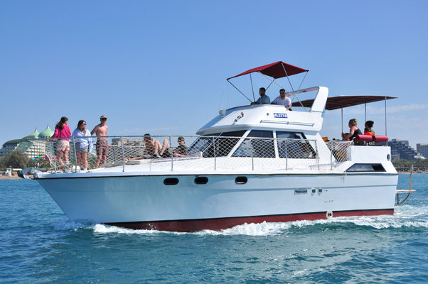 kleines Boot mieten Antalya Belek