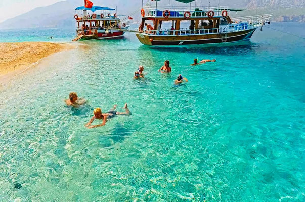 Manavgat River Boat Tour with Waterfall & Bazaar