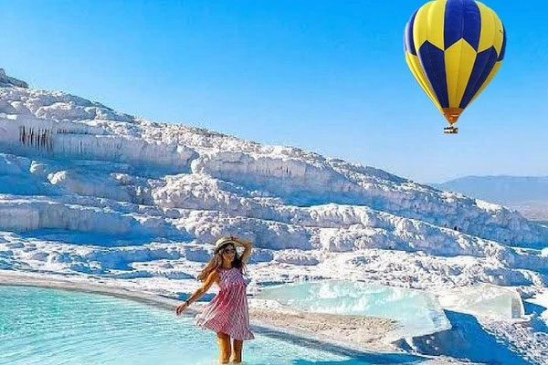 Pamukkale Touren von Antalya -Side -Alanya