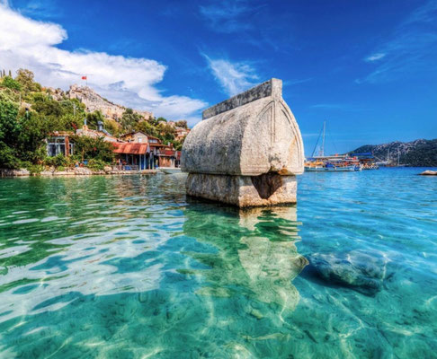 Demre Myra Kekova Tour from Antalya-Belek-Side-Alanya