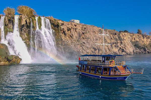 Antalya Bootsfahrt zum WASSERFALL