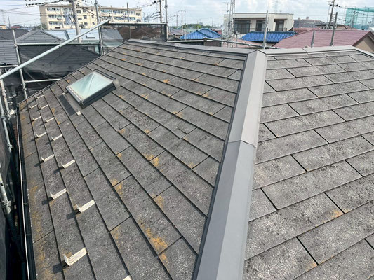 【施工写真】屋根カバーリング前（草加市｜戸建住宅）