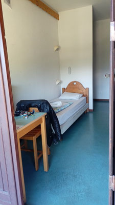 um mein Nachtlager zu beziehen