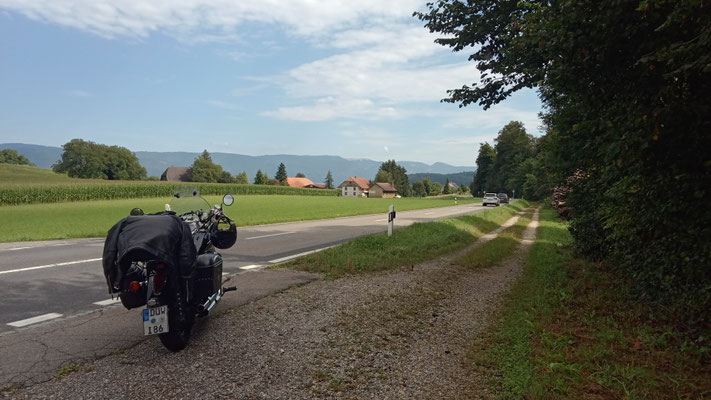 vor mir noch blauer Himmel