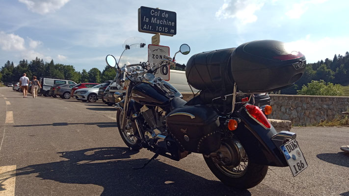 Am Col de Machine, am Ende des Comb Laval