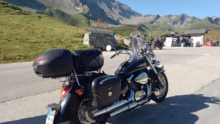 Auf der Passhöhe