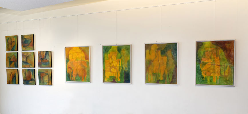 Einzelausstellung, Alte Kirche Wattenscheid, Bochum 2018