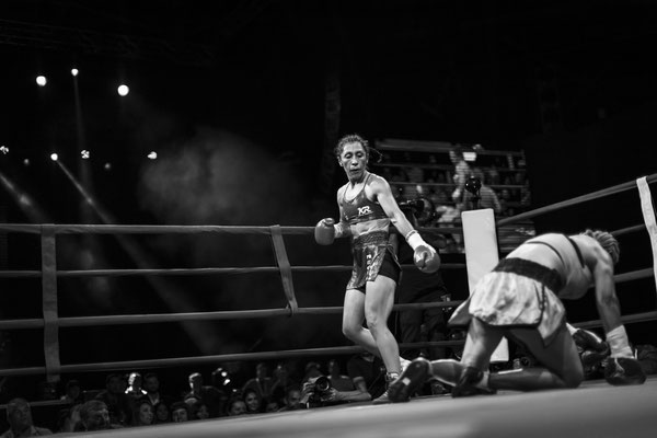 Carolina "Krespita" Rodríguez, boxeadora.